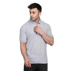 men's polo T-shirt (MELANGE)