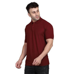 Men's Polo T-shirt (Maroon)