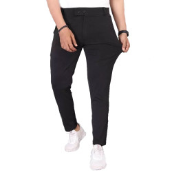 Mens Lycra Pant (Black)
