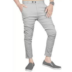Mens Lycra Pant (Light Grey)