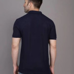 men's polo T-shirt (NAVY BLUE)